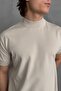Men's Oversize Half Fisherman Knitwear Short Sleeve T-Shirt - 5
