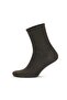 3-Piece Cotton Loop Short Half Socks Washable Ribbed College Style Tennis Sports Men's Socks 3501 - 4