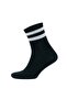 4-Piece Cotton Loop Short Half Socks Washable Ribbed College Style Tennis Sports Men's Socks 3501 - 6