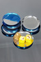6 Pcs Mini Silver Color Stainless Steel |   Dessert, Treat Cookie Plate 12cm - 5