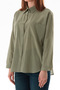 Basic Double Pocket Oversize Shirt - 5