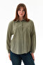 Basic Double Pocket Oversize Shirt - 2