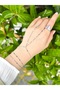 Double Winding Şahmeran with Silver Chain of Sequins - 3