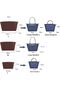 Bag Organizer Insert Made of Felt, Beige, Large - 7
