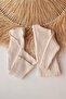 Cream Spanish Leg Girl's Bottom Top Set