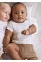 Baby Boy T-Shirt Shorts Suit White 1206 - 2