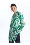 Lcwaikiki Classic Green Print Women's Shirt Tunic - 2