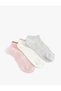 Basic Booties Socks Set of 3