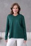 Knitwear Young Mother Seasonal V-Neck Sweater - 6