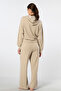 3608 Women's Hooded Pipe Leg Sweatpants Set - 4