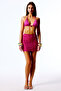 Dera Knitted Mini Skirt (Fuchsia) - 3