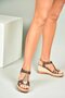 U 258916109   Copper Padded Women's Sandals - 2