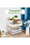 Acrylic Desk Organizer, 5-Tier Clear Office Paper Organizer for Desk, School Desktop Storage - 5