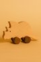 Wooden Handmade Natural Montessori Rhino Wheel Toy - 5057 - 4