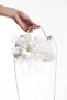 Bridal Bag, Rose Detailed Wedding - Wedding Women's Evening Dress Bag