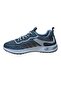 19113 Black Leather Men's Sports Shoes - 4