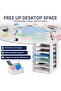 Letter Tray Paper Organizer, Desk Tidy File Holder, A4 Paper Filing Trays for Office/School (7 Tier) - 2