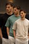 Men's Oversize Plain 3 Piece Set T-Shirt
