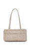 Belt Detailed Women's Shoulder Bag Birdy Cream - 3