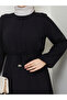 Women's Front Buttoned Tunnel Dress - 5