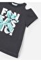 Girl's Printed T-Shirt Anthracite 3056 - 3