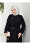 Women's Front Buttoned Tunnel Dress - 4