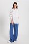 Women's Indigo 100% Modal Loose Cut Side Striped Trousers 29139 - 4
