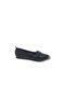 3002 Women's Black Buckle Shiny Large Size Ballerina Shoes 41 42 - 4