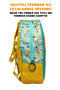 How Did It Start? Zürafa-Rakun-Leylek-Ressam 4'lü Set + Gift Smiley Baby Predators Kindergarten Bag - 5