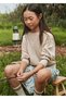 Mayoral Girl's Beige Knitted Sweater for Ages 10-16 - Beige