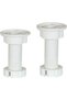 Adjustable Plastic Base Leg - 12-17cm - Gray - 1 Piece - 2