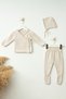 Openwork Cotton Newborn Jumpsuit