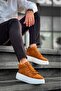Lace-Up Men's Sports Boots Taba Suede (White Sole) - 2