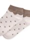 Polka Dot Kids Booties Socks 5-12 Years Old Mink - 2
