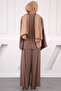 Mink Waist Tie Modal Kimono Pants Suit - 3