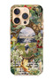 iPhone 16 Pro Compatible Green Nature Transparent Silicone Case