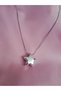 Women's Silver Color Balloon Star Necklace - 2