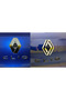 Clio 4 (2012-2018) New Style Emblem Cover Sticker - Piano Black, Black - 3