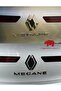 Megane 4 (2016-2025) New Design Emblem Overlay Sticker - Piano Black, Black & Gray - 4