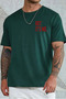 Unisex Hey It S Me Printed Relaxed Fit Green T-Shirt