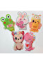 Imported Lockable Packaged Multi-Purpose Rubber Hair Clip with Cute Animal Figures for Children - 5