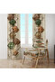 Leaf Pattern Curtain in Autumn Colors – Modern & Stylish Style 140X260 cm Single Wing - 2