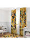 Ancient Egyptian Motif Curtain – Stylish Design with Ankh & Lotus Pattern 140X260 cm Single Wing - 7