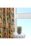 Ethnic & Artistic Figured Background Curtain – Cultural and Original Design 140X260 cm Single Wing - 6