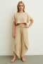 Linen Shalwar Suit -Bej