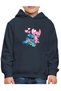 Girl's Seasonal Hooded Sweatshirt Hoodie 5 6 7 8 9 10 11 12 Years Lilo Stitch