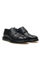 Men's Genuine Leather Casual Shoes 25Y 104182   M Black - 5