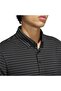 Men's Black Polo T-Shirt Ult Stripe Polo Jf4891 - 6