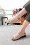 Orthopedic Sole Velcro Sandals - 6