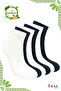 6 Pairs of Women's Bamboo Booties Assorted Seamless Socks with Gift Box - 4